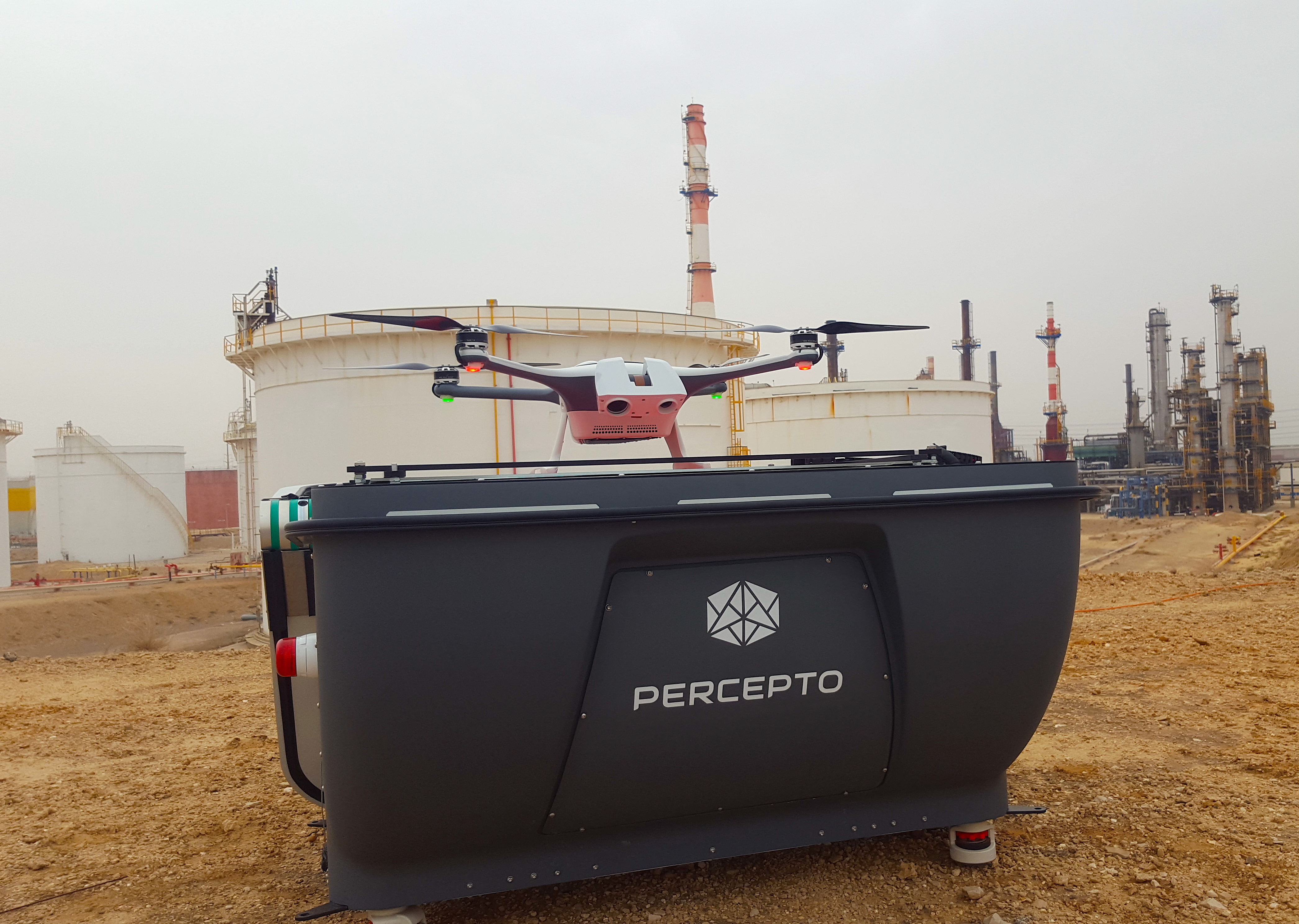 Percepto Approved to deploy automated drones for monitoring Canadian power stations 