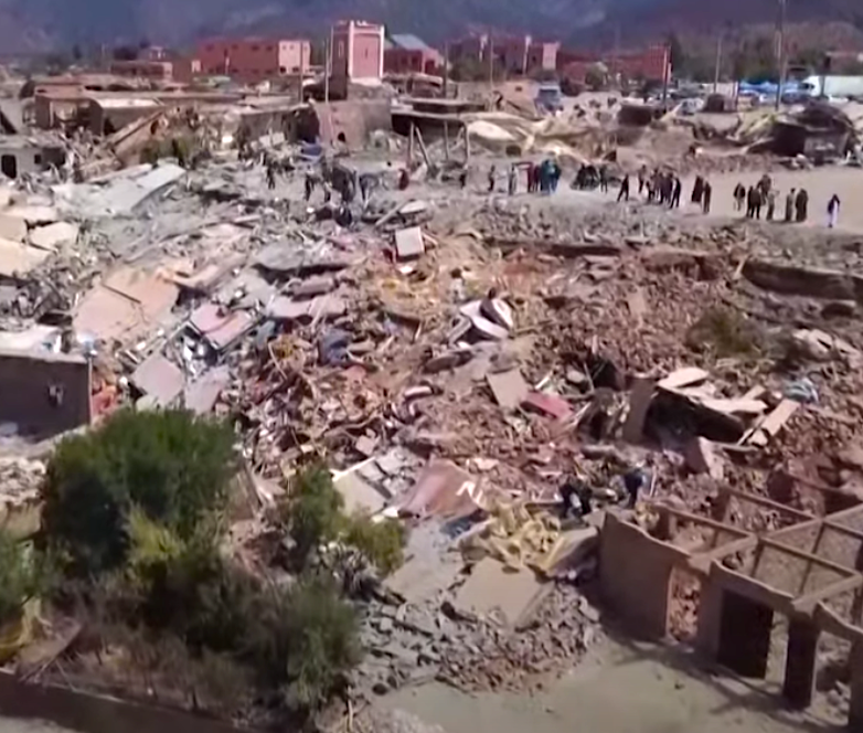 Drone Video Reveals Morocco Earthquake Destruction