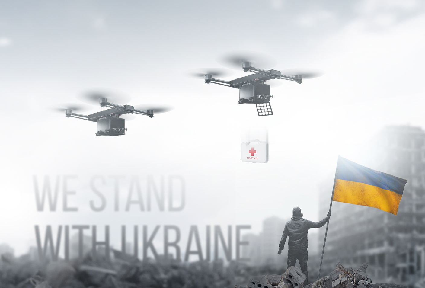 Draganfly Plays Pivotal Role in Ukraine Humanitarian Efforts