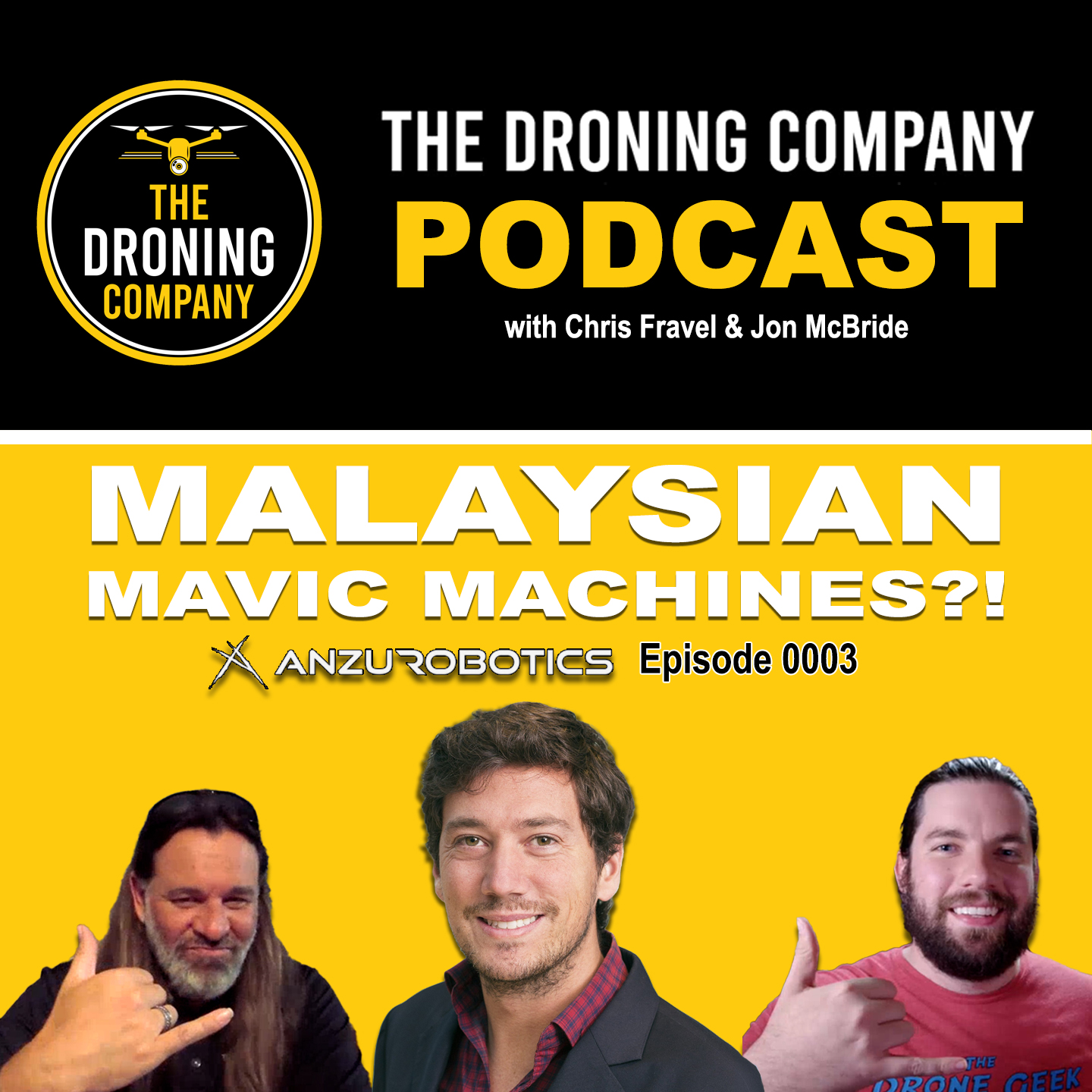 Live Now! The Droning Company Podcast 003