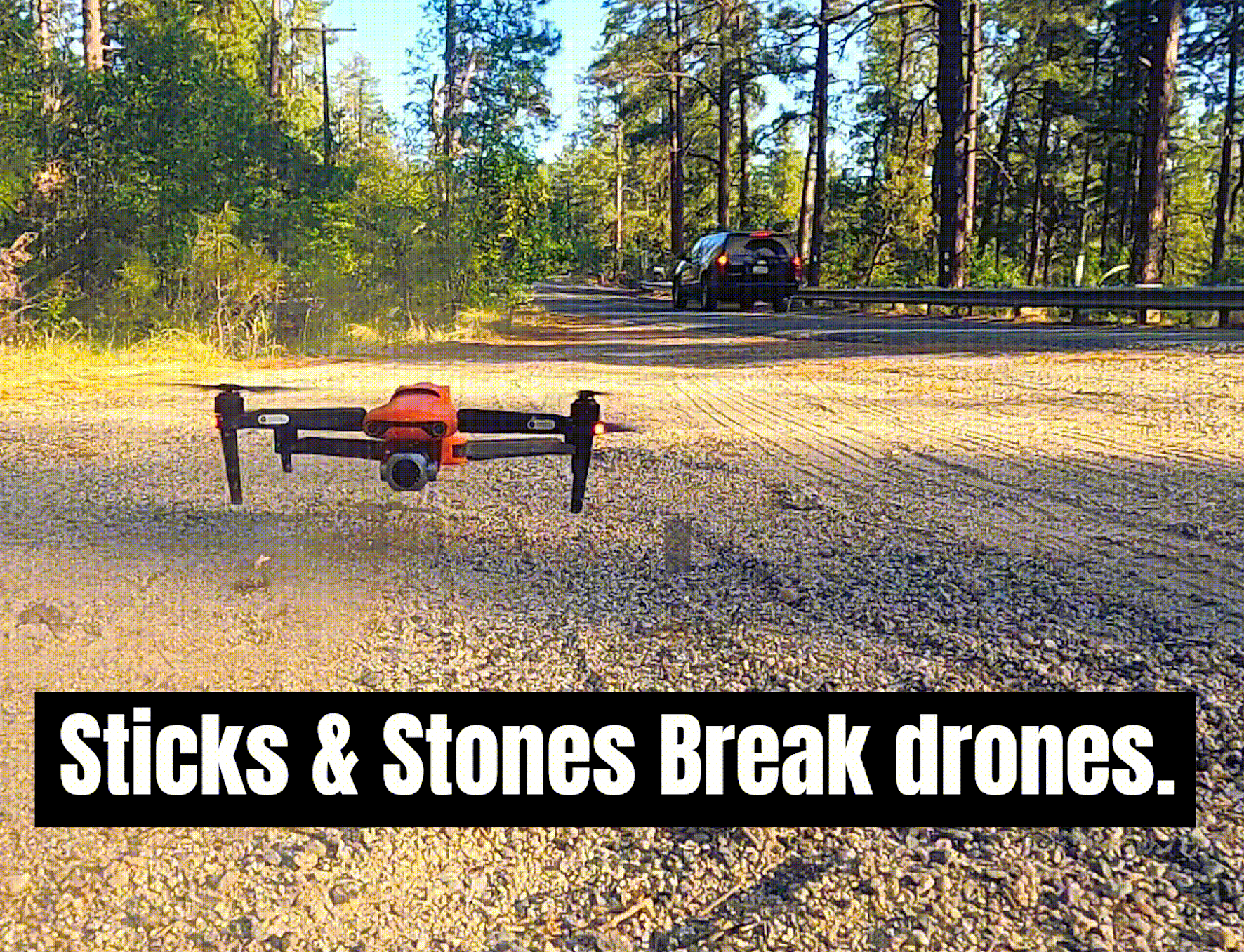 Sticks and Stones Break Drones