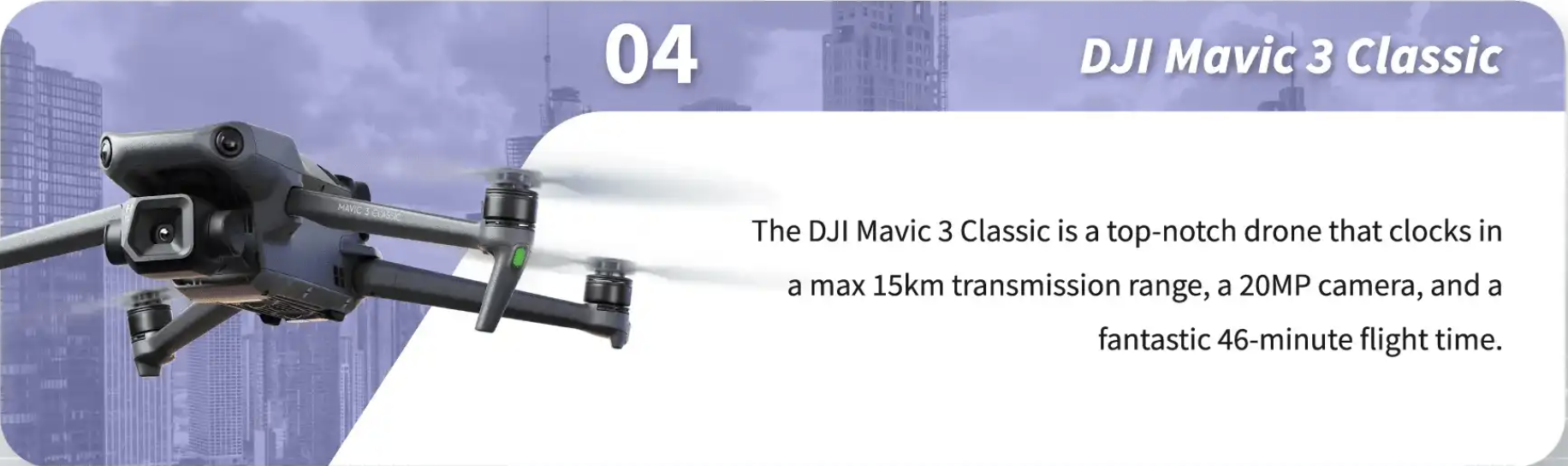 Drone 15 deals km range