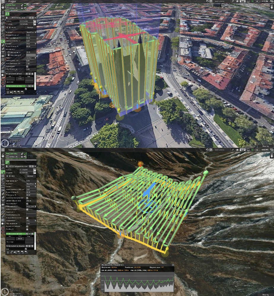 Application  Drone-based video streaming with UgCS ENTERPRISE