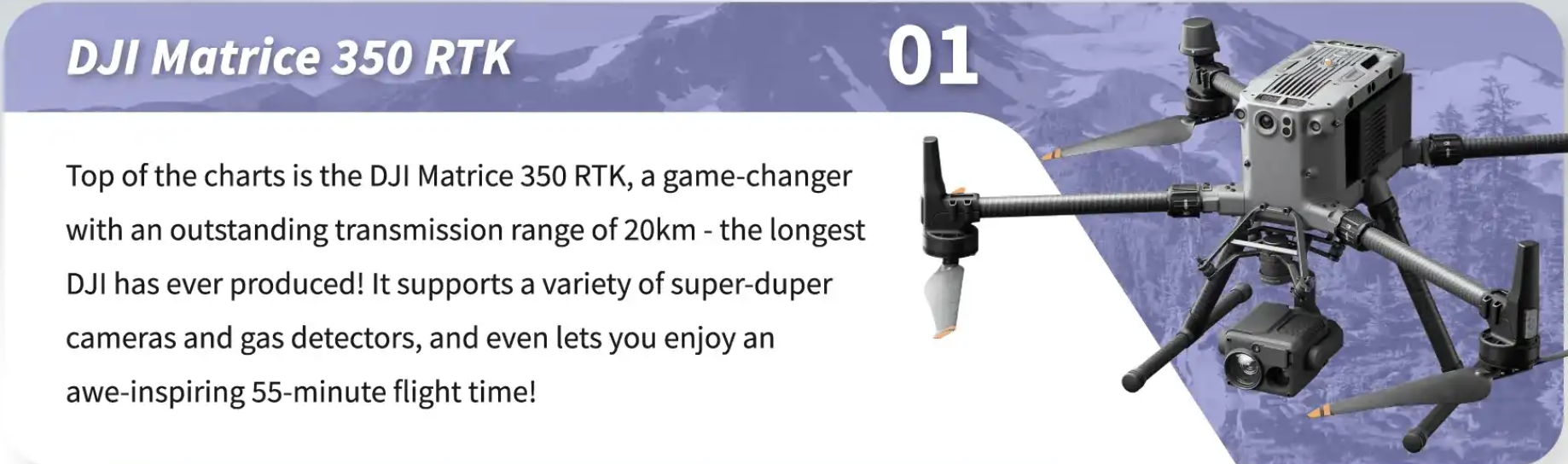 Longest range deals consumer drone